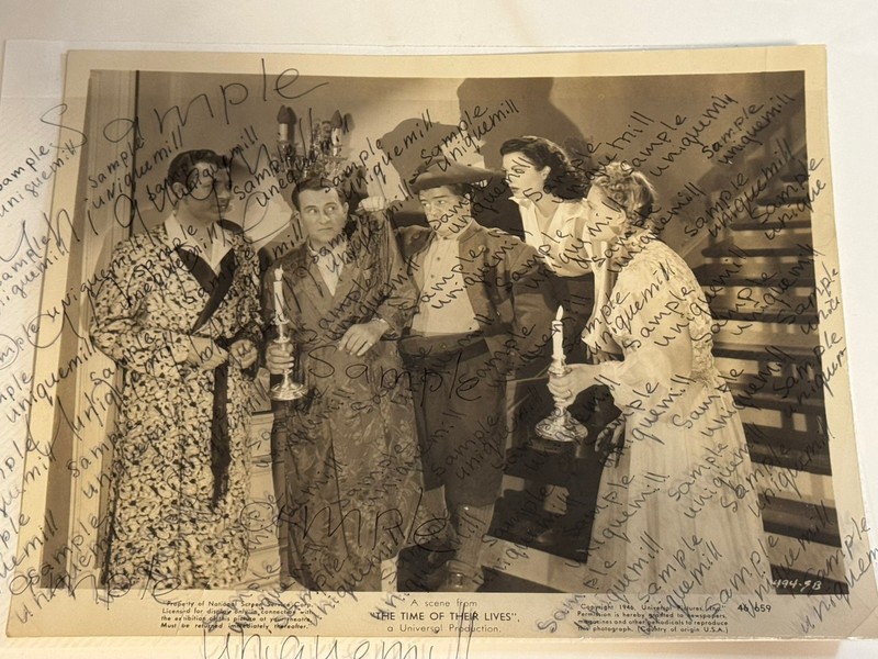 Black & white photo of movie The time of their lives