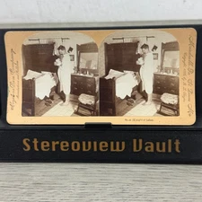 A (K)night of Labor Stereoview Keystone View Co. 1905 Meadeville PA