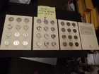 FRANKLIN HALF DOLLAR BOOK 36 COINS COMPLETE BUT SEE DESCRIPTION BELOW GREAT SET