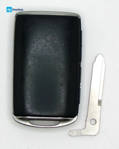 Single OEM Mazda Smartkey Remote Transmitter Four Button USED UNCUT WAZSKE13D03 image 2