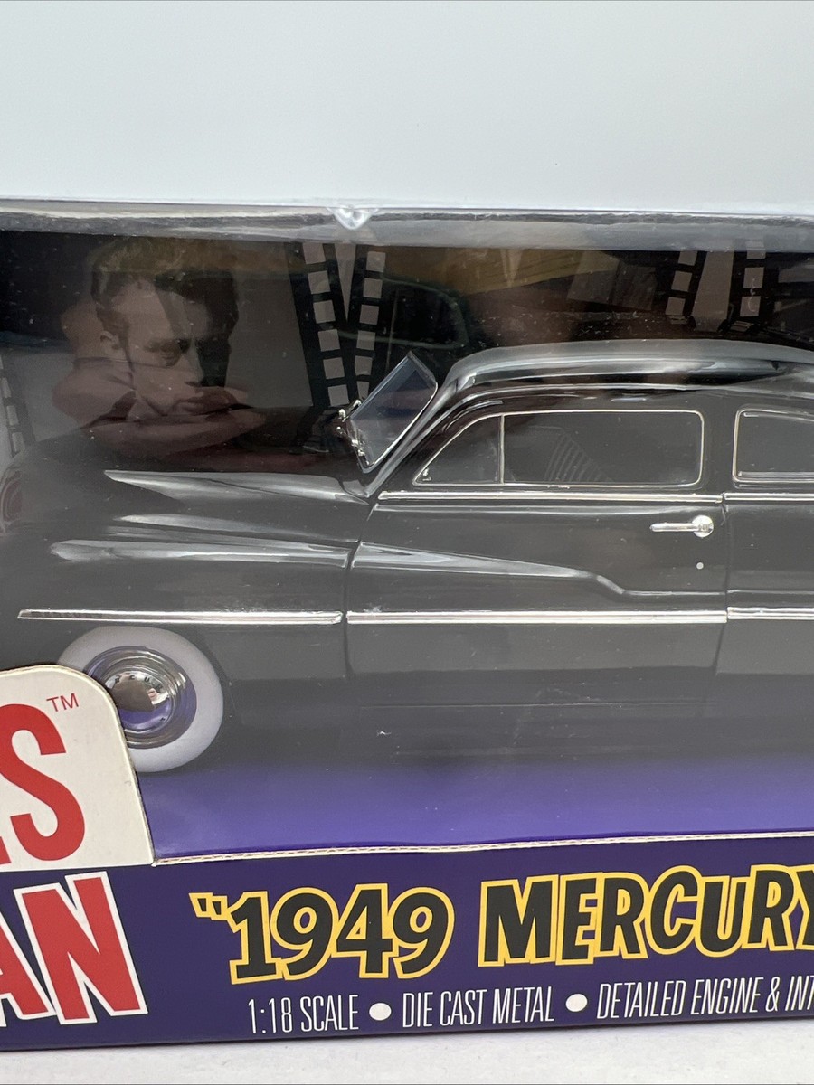 JAMES DEAN 1949 MERCURY COUPE 1/18 レア Ertl American Muscle James Dean Black 1949 Mercury Coupe 1