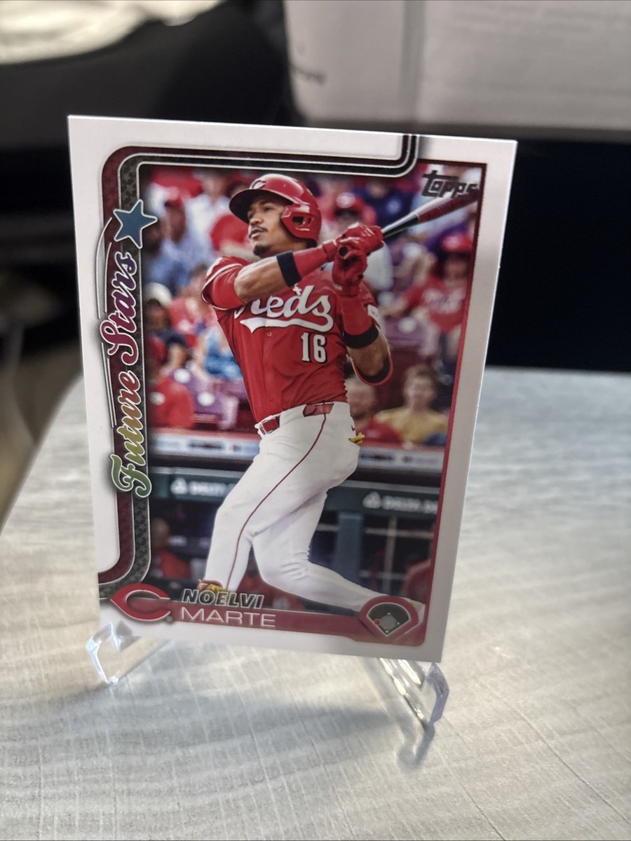 2025 Topps Series 2 #628 Noelvi Marte Cincinnati Reds Future Stars 