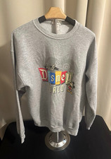 Disney Walt Disney World Mickey Mouse Gray Crewneck Pullover Sweatshirt