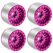 For 1/24 SCX24 AX24 RC Car 1.0"Tire Beadlock Wheel Rim Hub Wheel Rim Hub