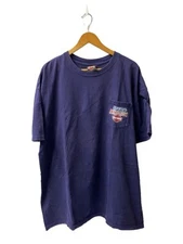 HARLEY DAVIDSON T 2L PUP T-shirt tee purple cotton from Japan _384