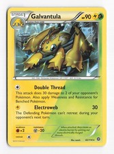 Pokemon TCG Galvantula Steam Siege 42/114 Rare LP
