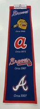 Atlanta Braves MLB Winning Streak Embroidered Heritage Banner!!!