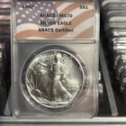 1992 American Silver Eagle ANACS MS70 #7