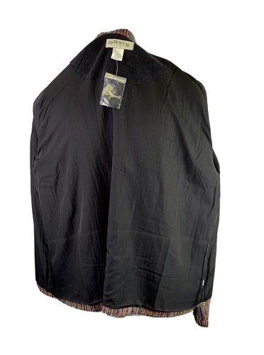 Veste blazer boutonnée Orvis XL extra large doublée colorée manches longues neuve sans étiquette - Photo 6 sur 8