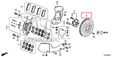 Disque de frein Honda CIVIC