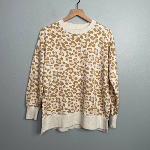 american eagle leopard sweatshirt
