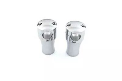 3 inch Solid Billet Riser Set Chrome fits Harley Davidson 26-0150