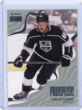 2022-23 Skybox Metal Universe Samuel Fagemo Rookie Prospects Los Angeles Kings