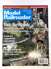 Model Railroader Magazine SEPTEMBER 1997  Visit Northlandz Benchwork How to
