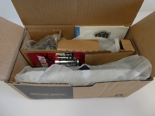 Schlage BE469ZP CAM 622 Connect Smart Deadbolt w/ Camelot Trim - Matte Black - Picture 5 of 5