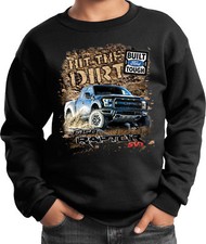 Kids Ford F-150 Sweatshirt Hit The Dirt