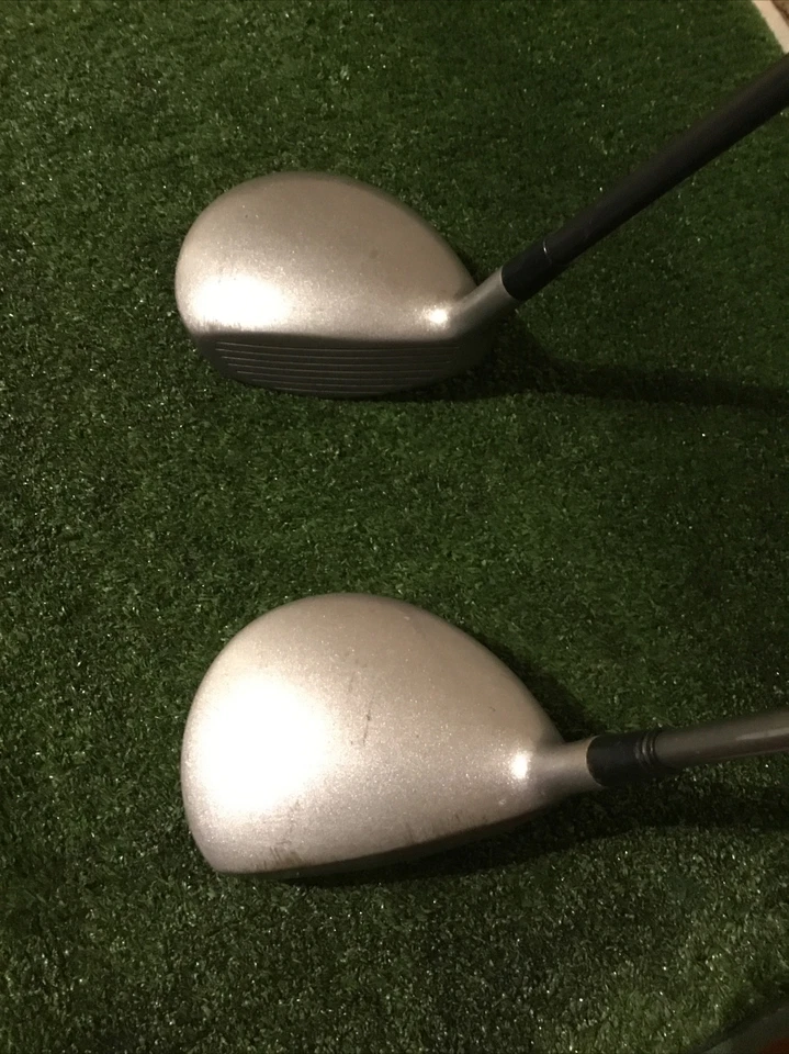 Nickent Super Concorde Shallow Face Driver - 3 Woods Set Seniors Graphite Shafts - Image 4 of 4