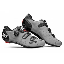 Sidi Men's Alba 2 Road Bicycle Cycling Shoes Black/Grey EU 44 / US 9.6 NEW
