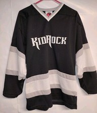 Vintage Kid Rock Sz M Hockey Jersey 2002 Made in USA K1 Music Promo Bad A**