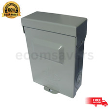Outdoor 60 Amp Non-Fusible Metallic AC Disconnect Electrical Box Padlockable New