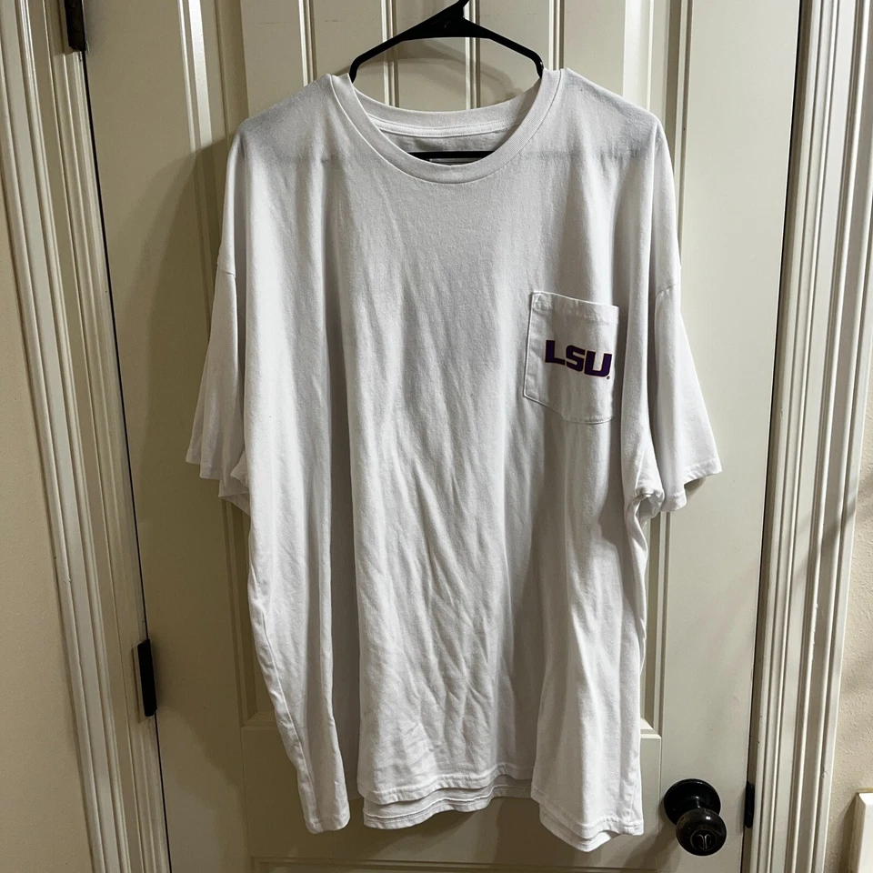 Drake Waterfowl 3X T Shirt LSU Short Sleeve Cotton Poly Blend - Image 3 of 4