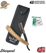 BARBER SALON STAINLESS STEEL SHAVING RAZOR BLADE STRAIGHT EDGE CUT THROAT RAZORS