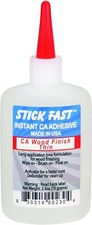 Stick Fast CA Wood Finish, 2.5 oz. Thin