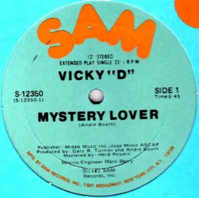 Vicky Vale レコード Vicky D Mystery Lover Vinyl Single 12inch NEAR MINT Sam Records | eBay