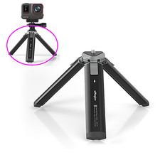 Metal Mini Tripod Desktop Bracket Adjustable 3.6-9.5cm Load 5KG For DSLR Camera
