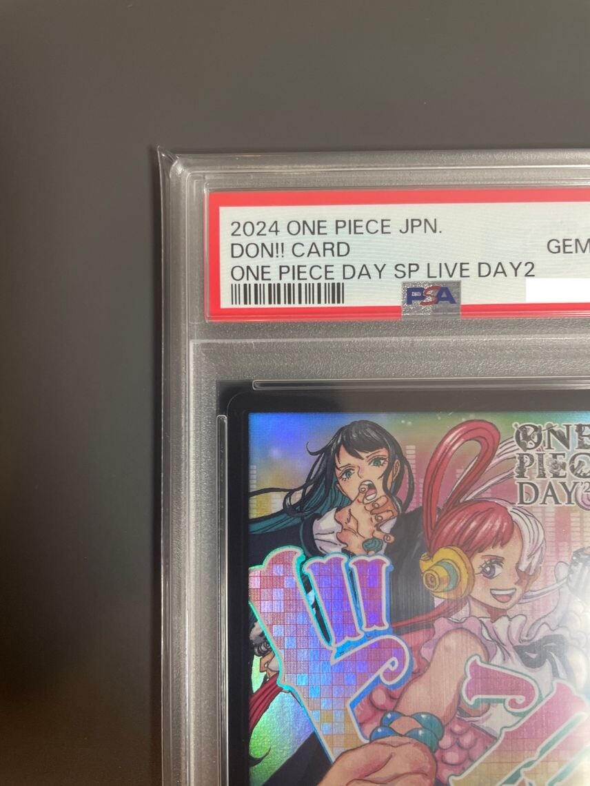 PSA 10 Don !! Card Ado & Uta ONE PIECE Day 2024 Promo ONE PSA 10 Don !! Card Ado & Uta ONE PIECE Day 2024 Promo ONE