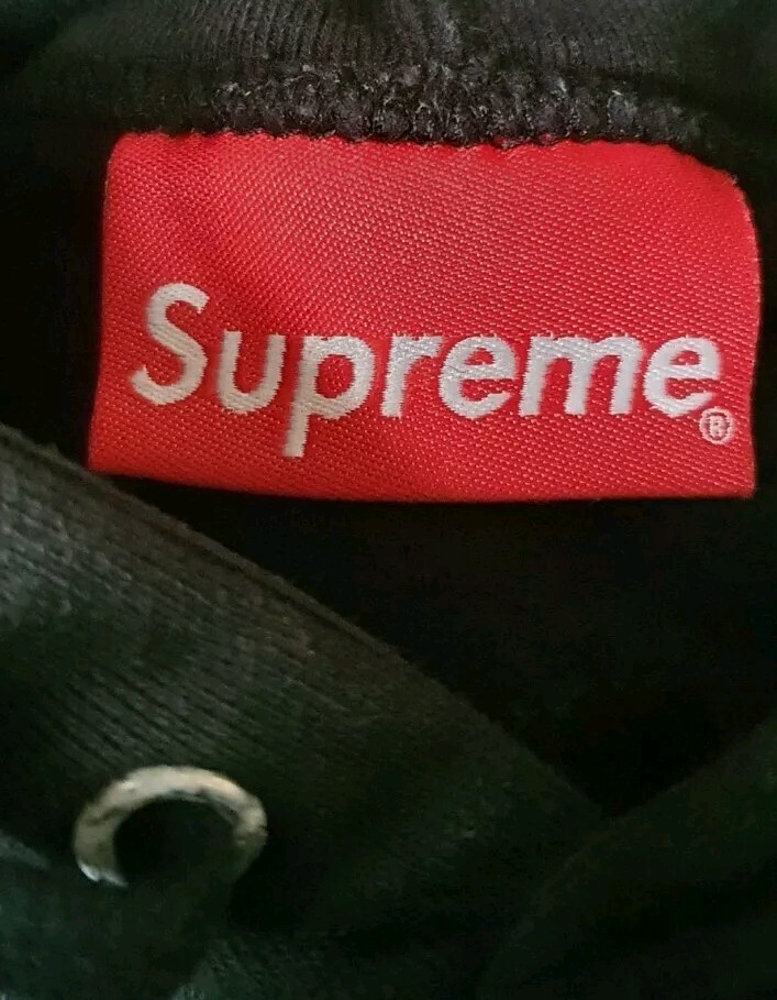 SS20 Supreme Cutout Letters Hooded Sweatshirt size L large