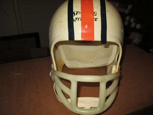 Vintage Johnny Unitas Spalding Titanite youth football helmet - Auburn Tigers - Picture 2 of 6