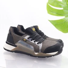 Caterpillar Womens Sprint Work Shoe Size 7 Composite Safety Toe Sneaker Gray