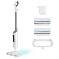 Steam Mop Electric Floor Cleaner 2 Washable Pad Hardwood/Tile/Laminate