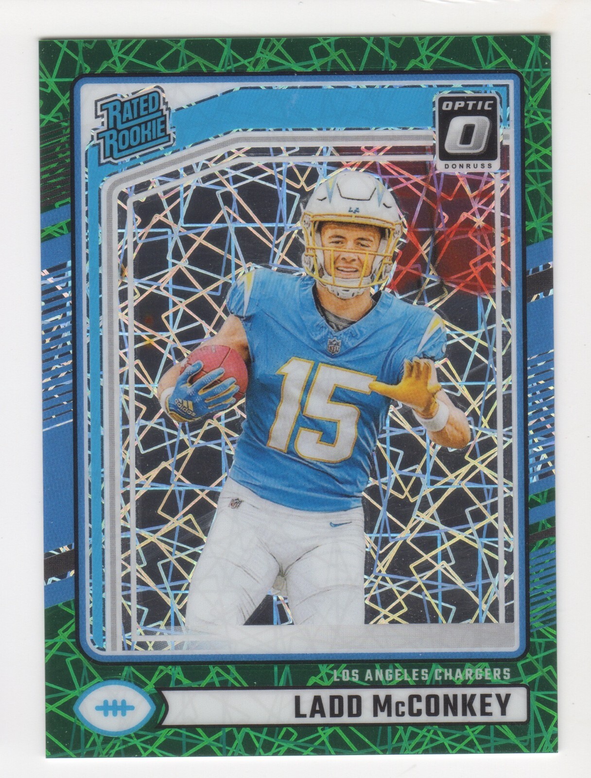 2024 Donruss LADD McCONKEY Optic Preview Green Velocity Prizm Rated Rookie #328