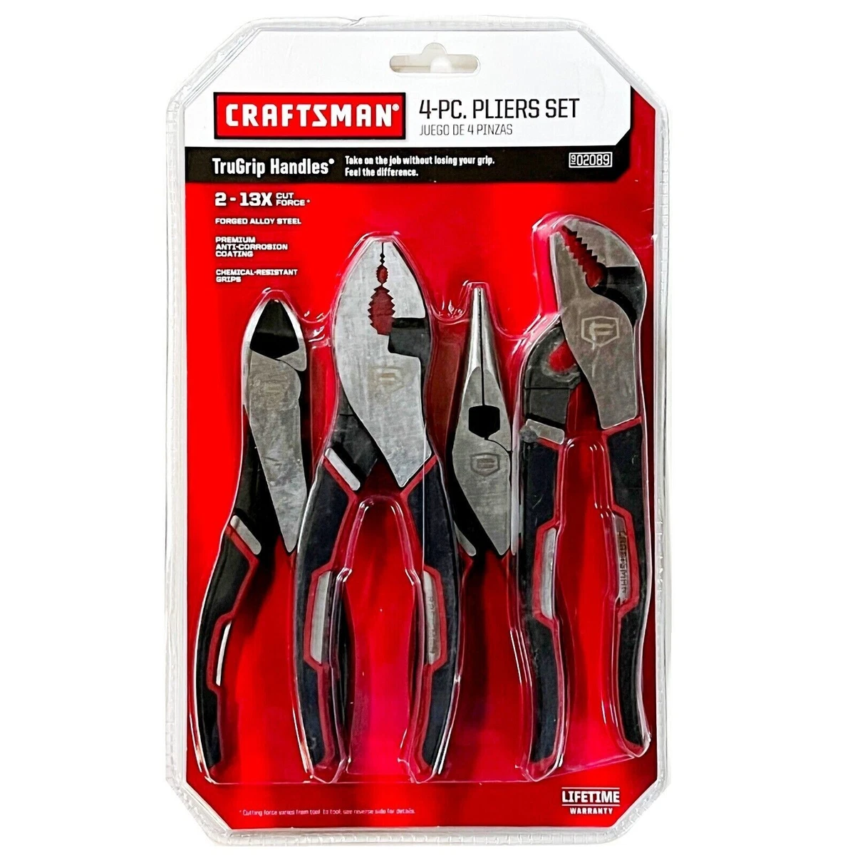 Craftsman 928070 4 Piece Pliers Set