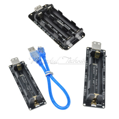 Mobile Power Bank 18650 Battery Shield V8/V3 Board USB For Wifi ESP32 ESP8266
