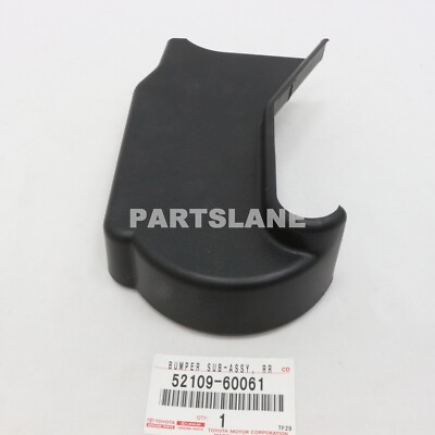 ゆゆ！！ 5210960061 Genuine Toyota Bumper Sub-assy Rear Side LH 52109-60061