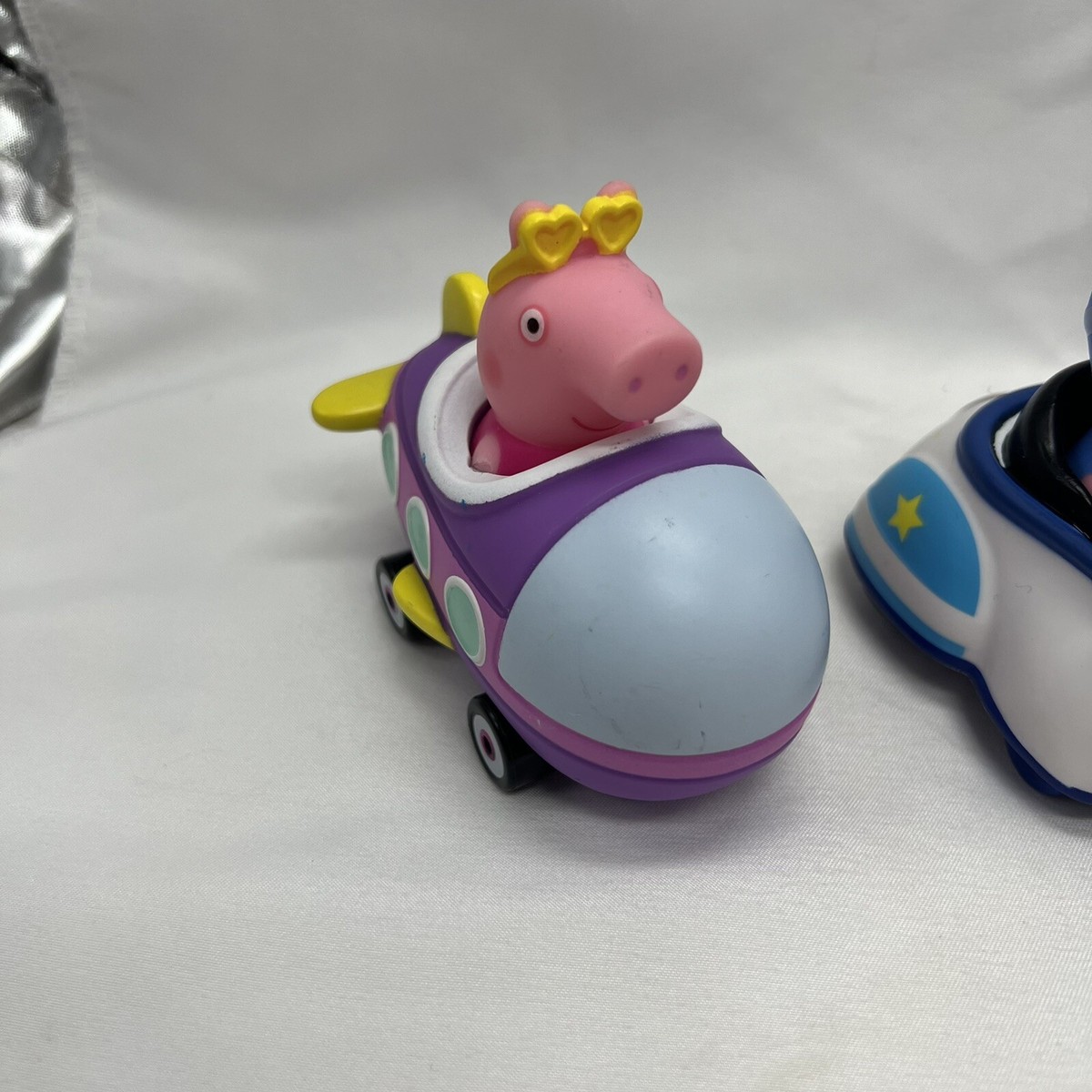 Peppa Pig Free Wheelin Friends Vehicles Rocket Train Police
