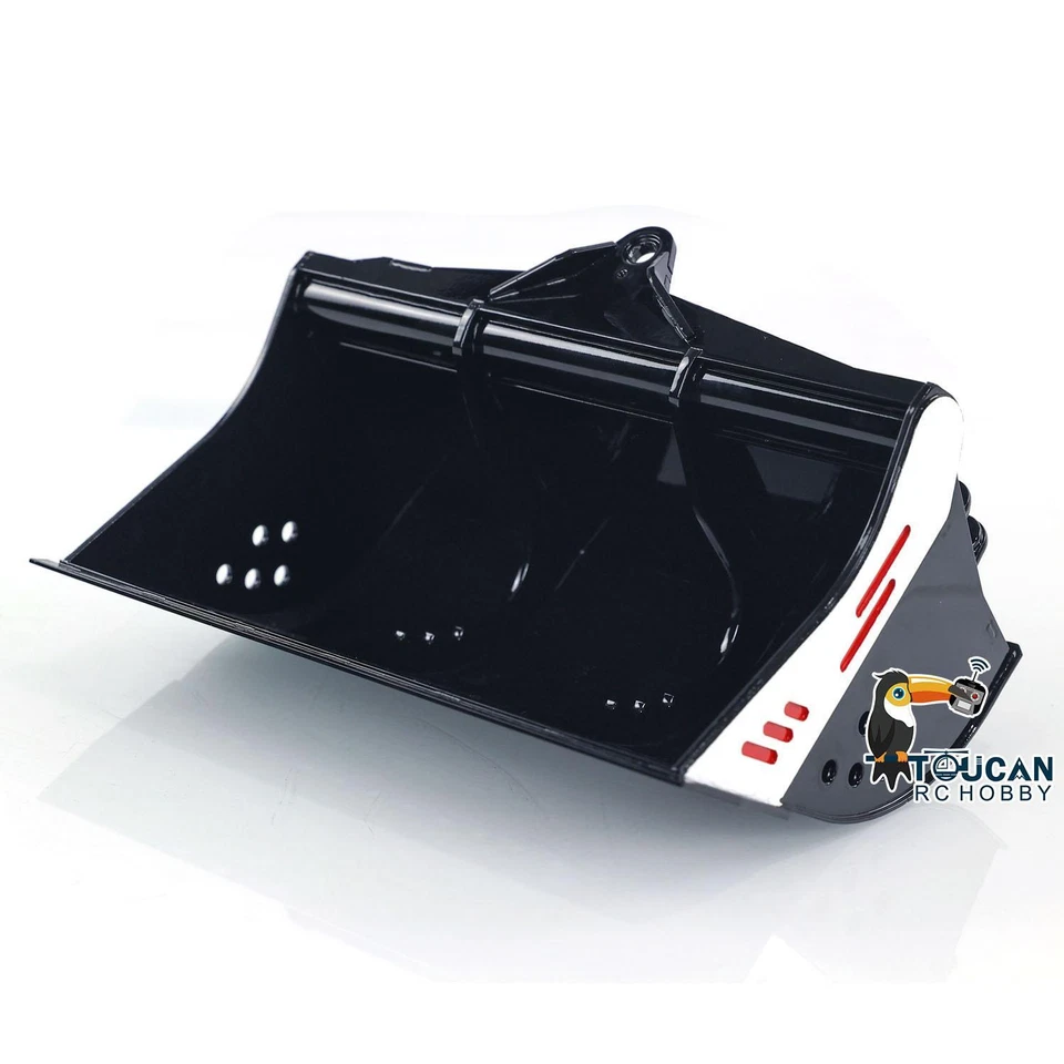 IN STOCK Metal Tiltable Bucket for LESU 1:14 RC Hydraulic Excavator ET35 B0006 - Image 3 of 4