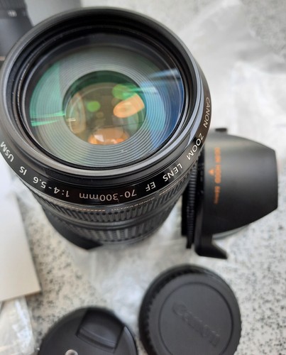 Boxed Canon EF 70-300mm 1:4-5.6 IS USM Image Stabilizer Lens for- Canon EOS DSLR - Picture 13 of 15