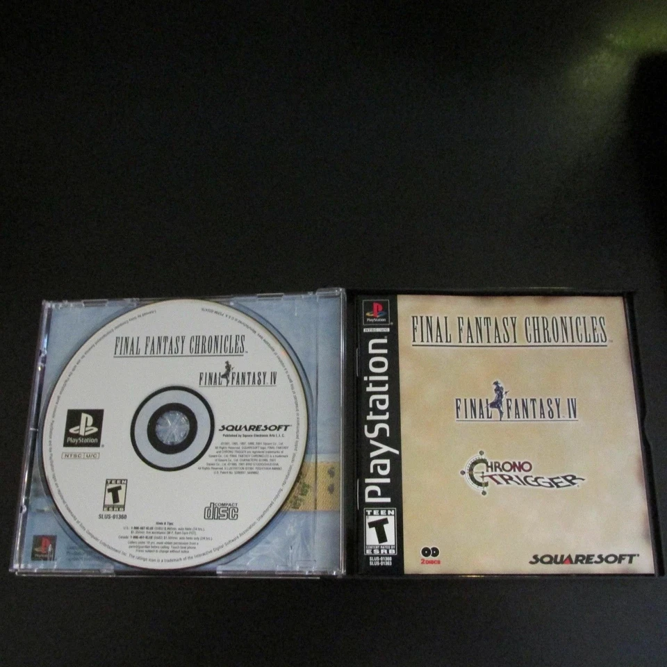 Final Fantasy Chronicles SONY PlayStation 1 2001 PS1 COMPLETE PRISTINE NEW MINT - Image 2 of 4