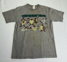 Vintage Looney Tunes Tasmanian Devil Taz T-Shirt Single Stitch 90  s Size Medium