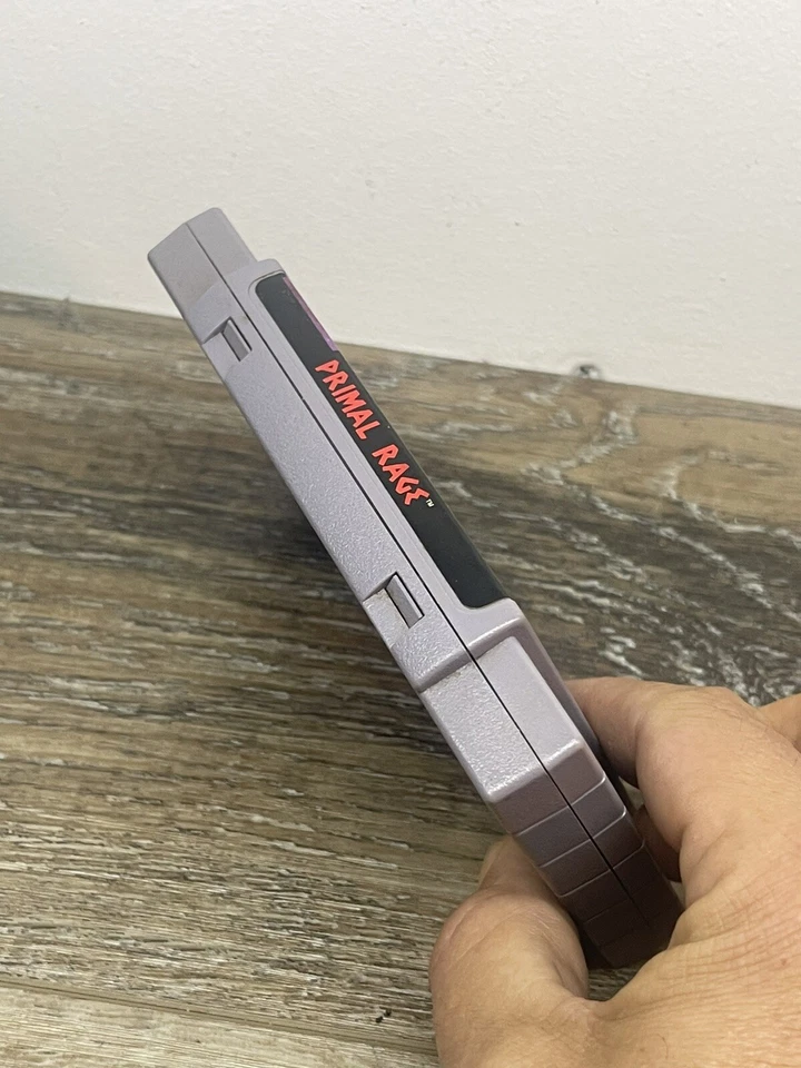 Primal Rage (Super Nintendo, 1995) SNES Game Only - AUTHENTIC: Tested & Working - Image 3 of 4