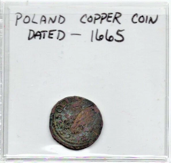 Poland 1665 Solidus Coin As Pictured - Image 4 of 4