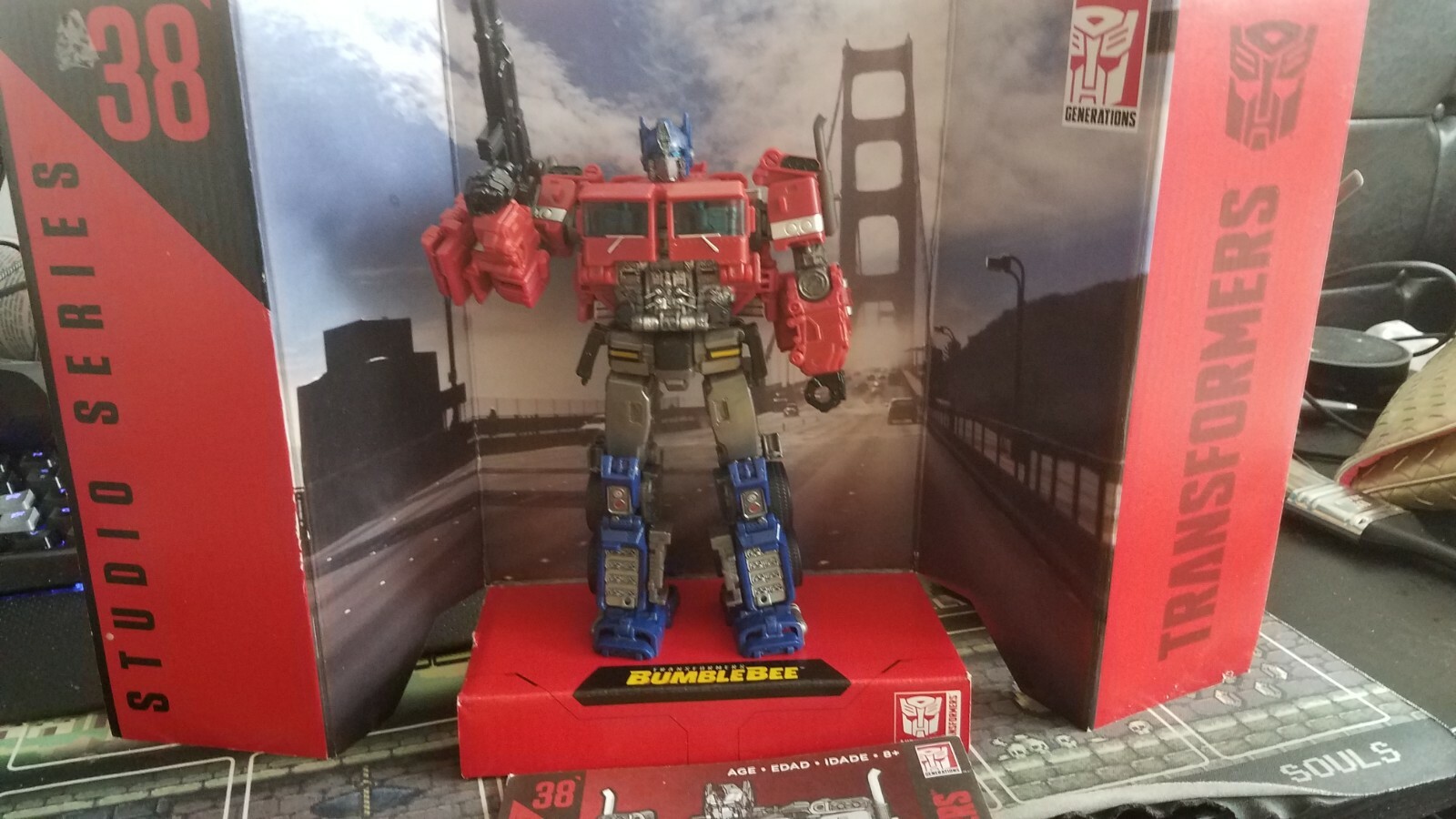 transformers studio series optimus prime bumblebee movie