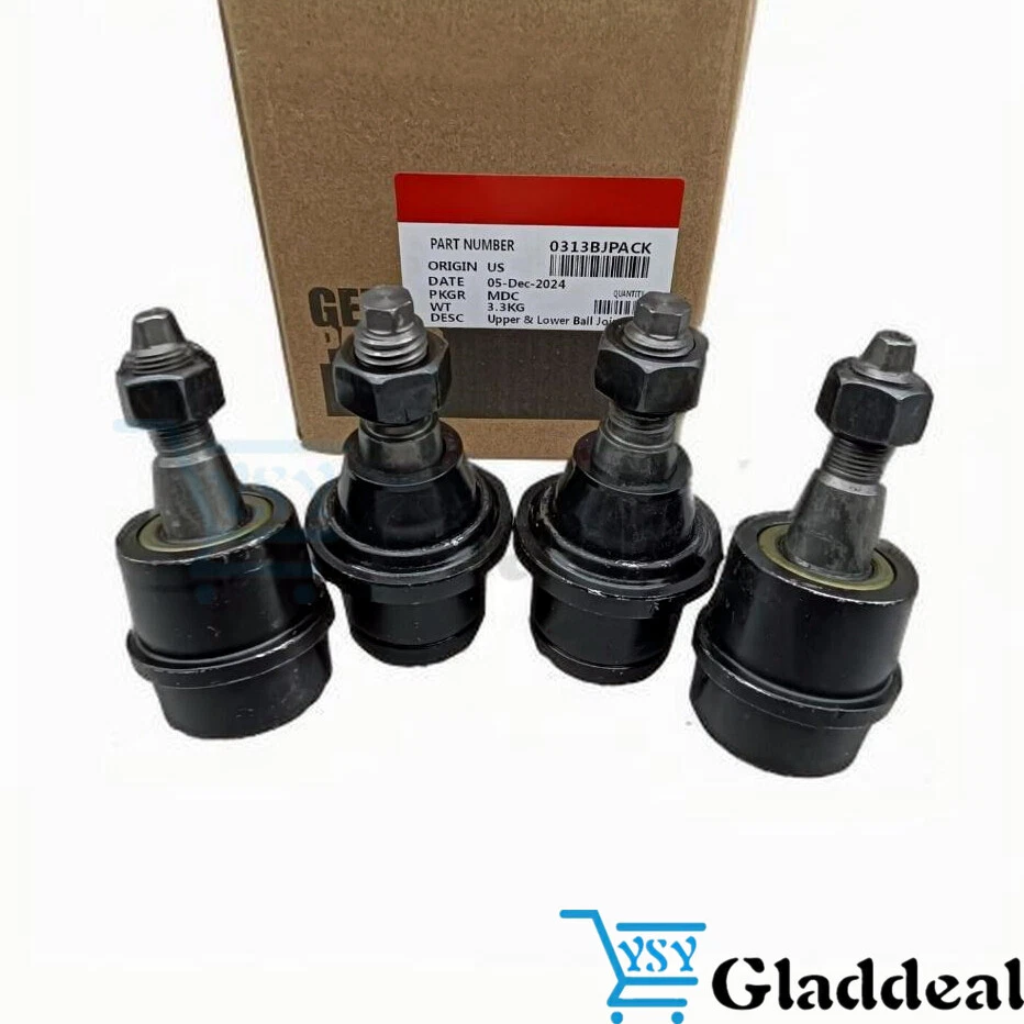 Genuine 4PCS Upper Lower Ball Joints 0313BJPACK For 03-13 Ram 2500 3500 Cummins - Image 4 of 4