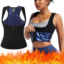 Sauna Suit for Women Sweat Vest Compression Thermo Thigh Body Shaper Wrokout Gmy