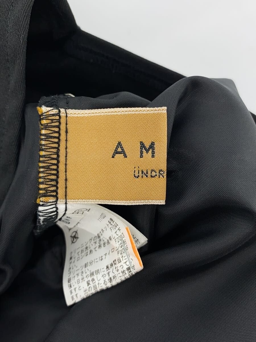 AMERI Long Skirt, Size S, Polyester, Black, Solid… - image 4