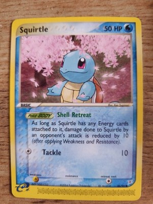 Squirtle 46/95 Team Magma vs Team Aqua Normal English And Ungraded